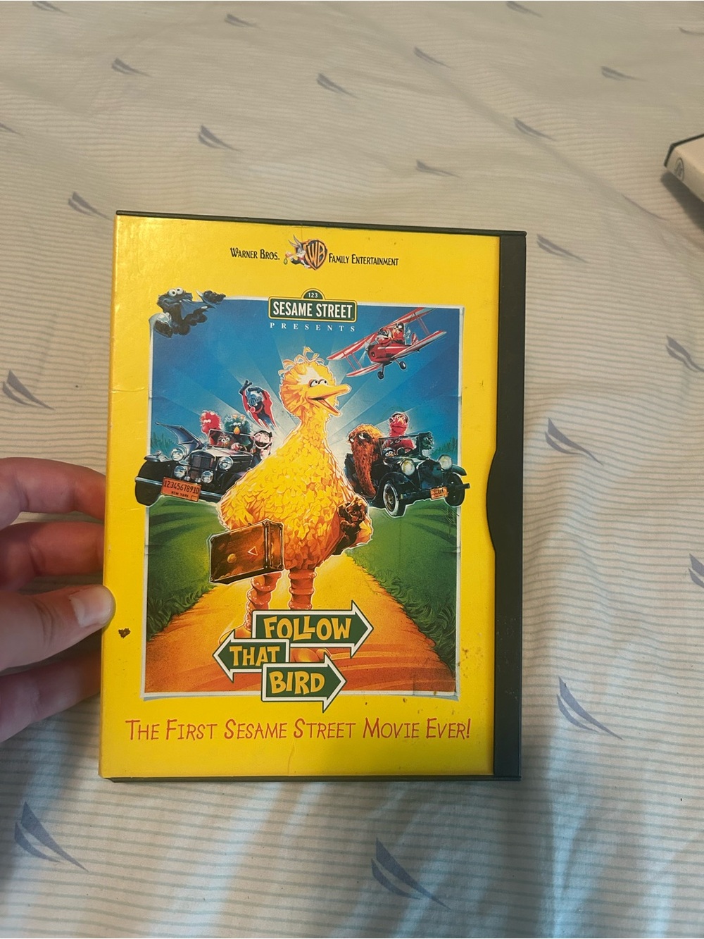 Warner Bros. Sesame Street Follow That Bird DVD - Yellow